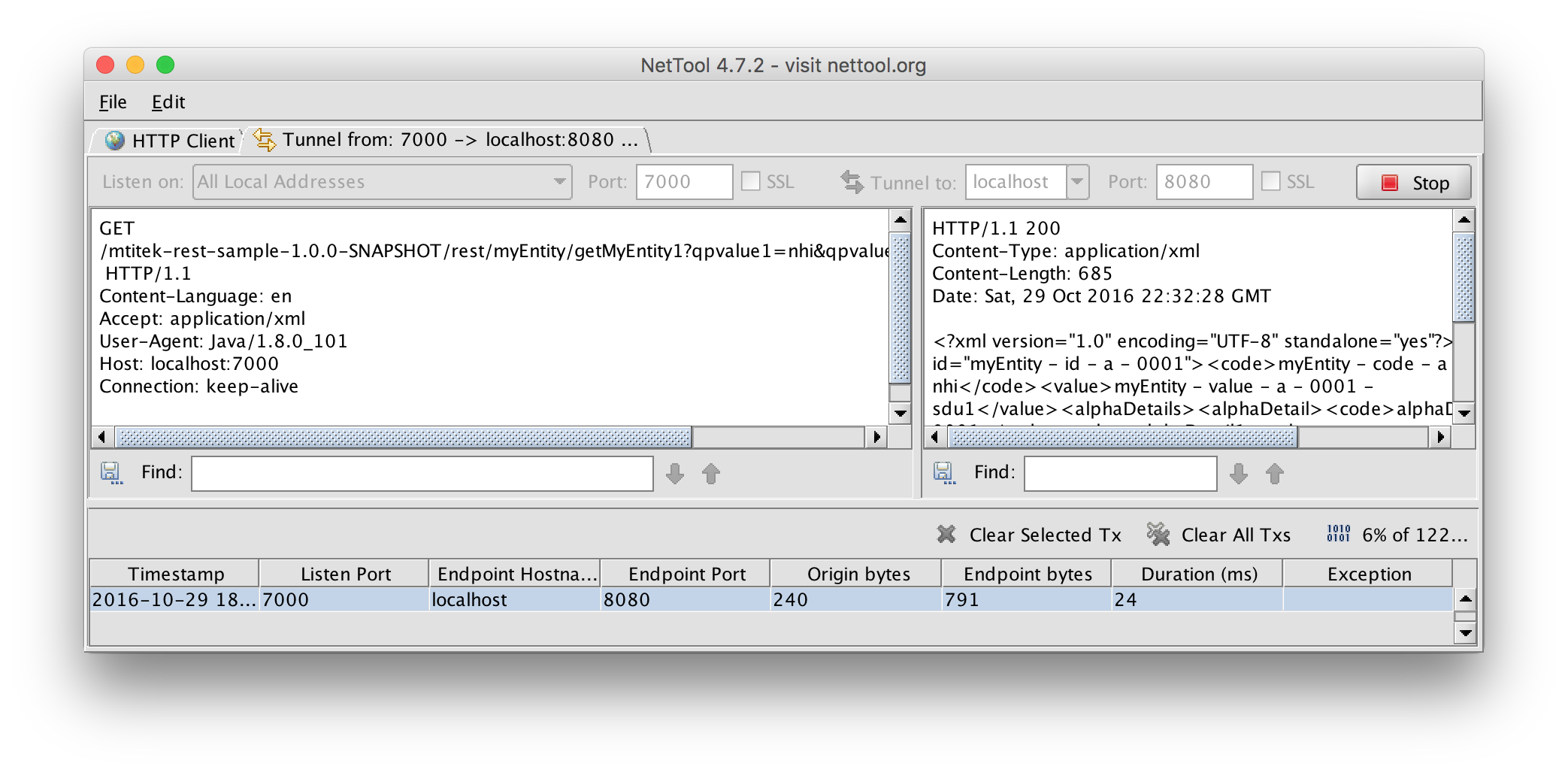 NetTool-TCP Tunneling