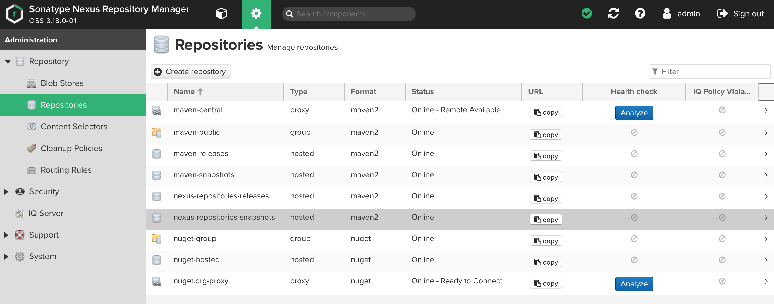 Repository - Nexus