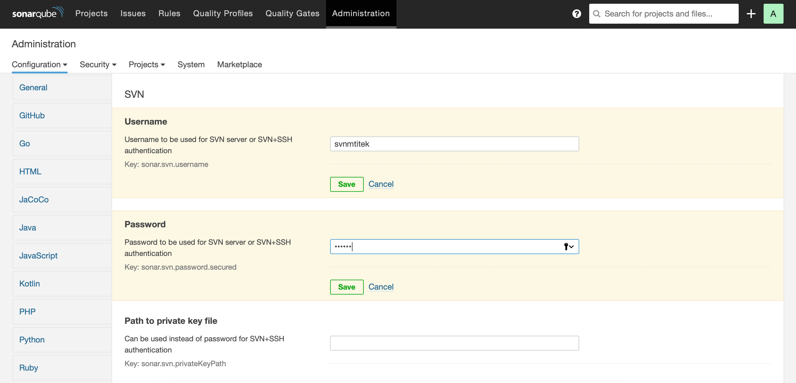 Issues - SonarQube