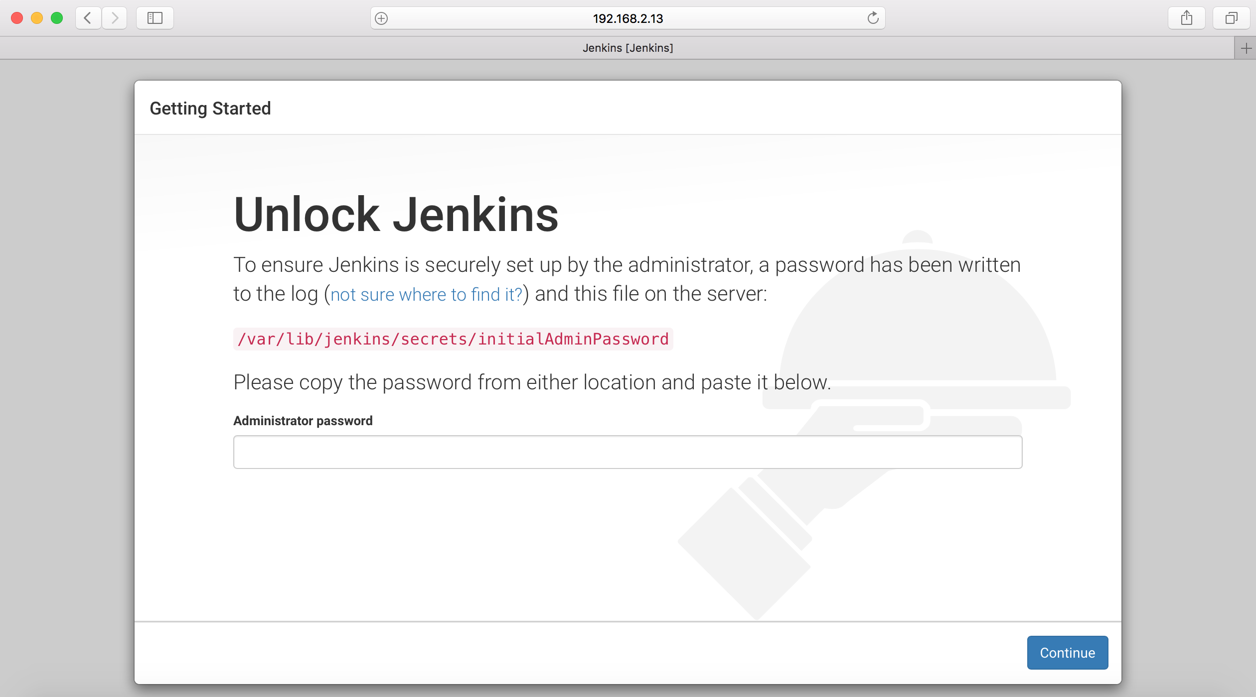 Unlock - Jenkins